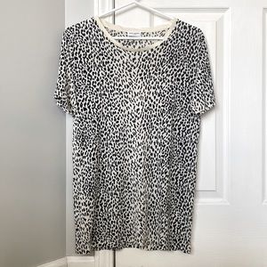 Saint Laurent animal print shirt. Size M